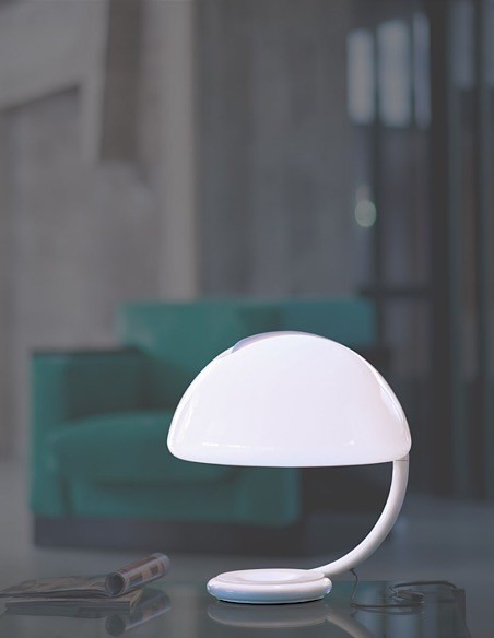 Lámpara de mesa Serpente - Martinelli Luce
