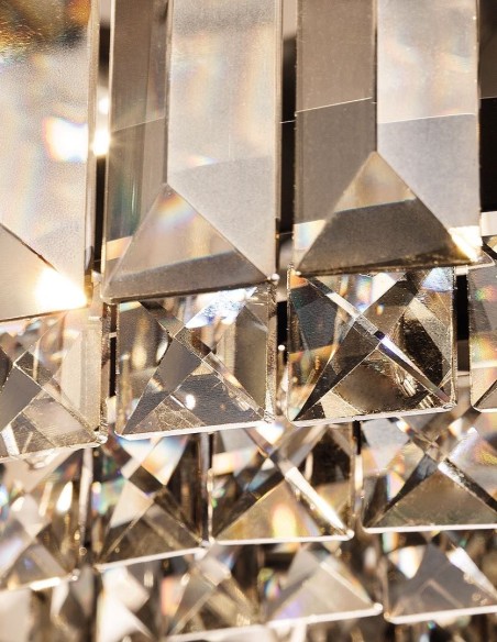 Lámpara de techo cristal Palladio ovalada - Masiero